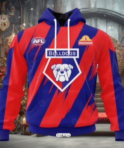 HOT Personalized AFL Western Bulldogs Special Mix Design Hoodie Sweatshirt 3D
