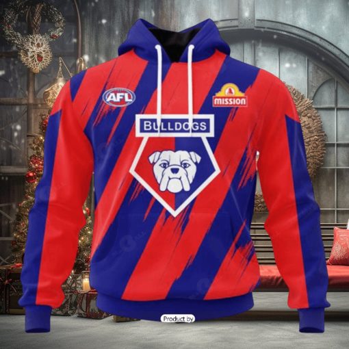 HOT Personalized AFL Western Bulldogs Special Mix Design Hoodie Sweathoodie, sweater, longsleeve, shirt v-neck, t-shirt 3D