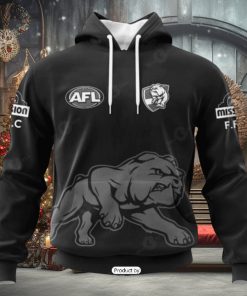 HOT Personalized AFL Western Bulldogs Special Monochrome Design Hoodie Sweathoodie, sweater, longsleeve, shirt v-neck, t-shirt 3D