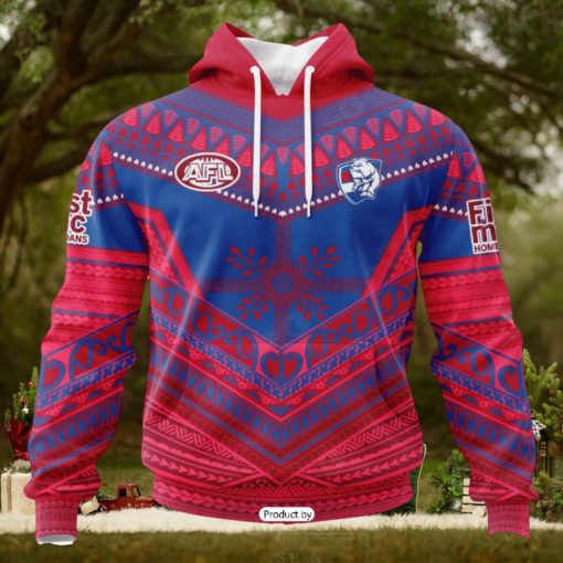 HOT Personalized AFL Western Bulldogs Special Pasifika Design Hoodie Sweathoodie, sweater, longsleeve, shirt v-neck, t-shirt 3D