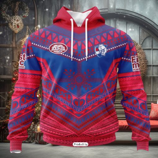 HOT Personalized AFL Western Bulldogs Special Pasifika Design Hoodie Sweathoodie, sweater, longsleeve, shirt v-neck, t-shirt 3D