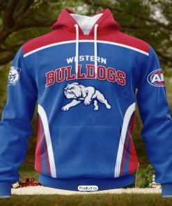 HOT Personalized AFL Western Bulldogs Special Sideline Design Hoodie Sweatshirt 3D