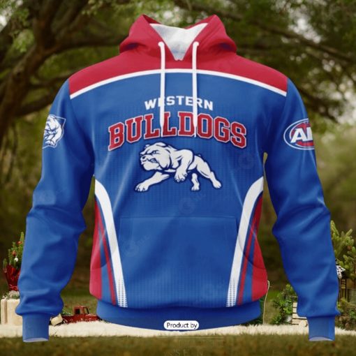 HOT Personalized AFL Western Bulldogs Special Sideline Design Hoodie Sweatshirt 3D