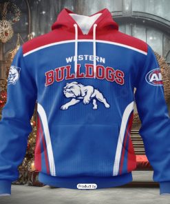 HOT Personalized AFL Western Bulldogs Special Sideline Design Hoodie Sweatshirt 3D