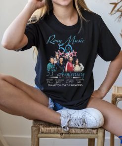 HOT Roxy Music 53rd Anniversary 1970 2023 Thank You For The Memories Unisex T Shirt