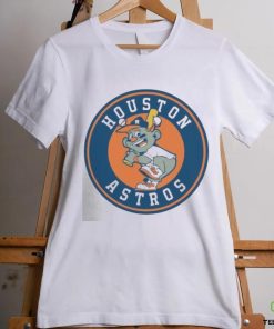 HOUSTON ASTROS CIRCLE NEW LOGO MASCOT SHIRT