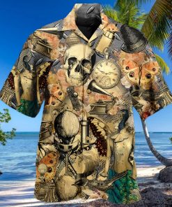 Skull Retro Style Limited Edition – Hawaiian Shirt