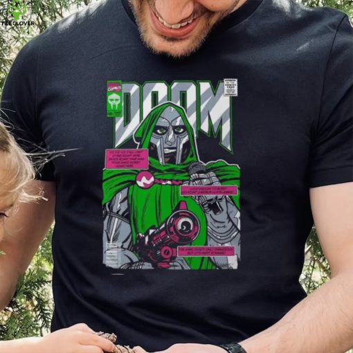 MF Doom Shirt Vintage Hip Hop 90s Retro Graphic Tee Comic Rap Streetwear Gift Unisex T Shirt