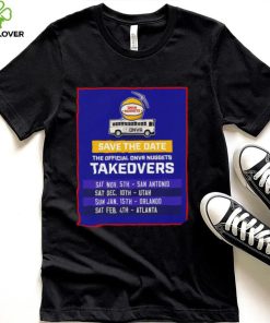 DNVR Nuggets save the Date the official DNVR Nuggets takeovers shirt