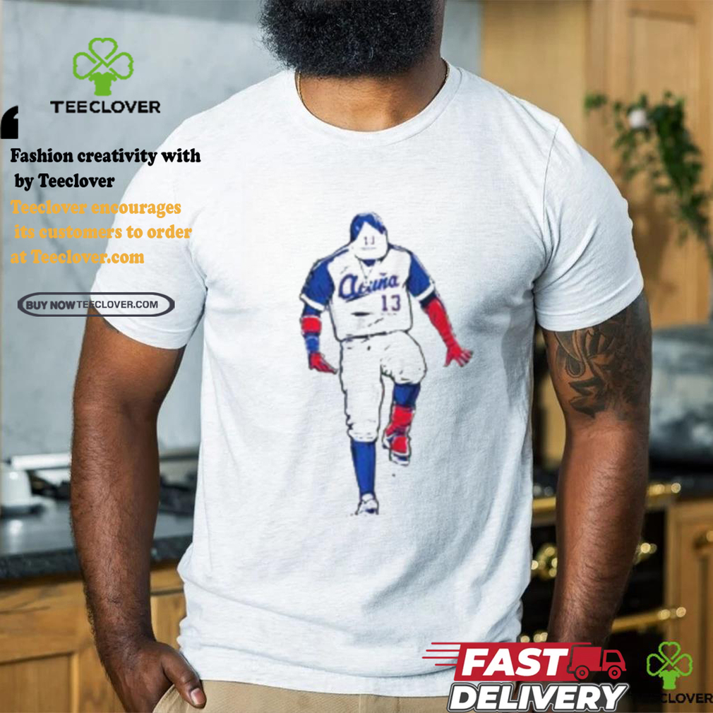 Ronald Acuna Jr Superstar Pose Shirt Ronald Acuna Jr Superstar Pose Shirt