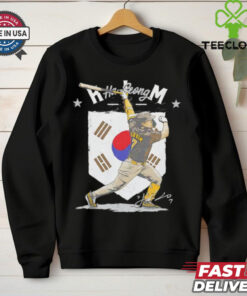 Ha Seong Kim San Diego Padres Country flag signature shirt