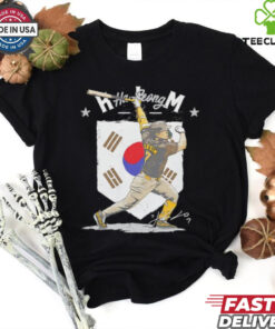 Ha Seong Kim San Diego Padres Country flag signature shirt