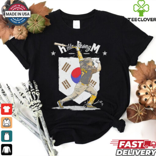 Ha Seong Kim San Diego Padres Country flag signature shirt