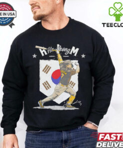 Ha Seong Kim San Diego Padres Country flag signature shirt