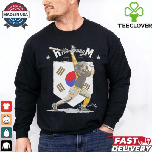 Ha Seong Kim San Diego Padres Country flag signature shirt