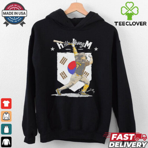 Ha Seong Kim San Diego Padres Country flag signature shirt