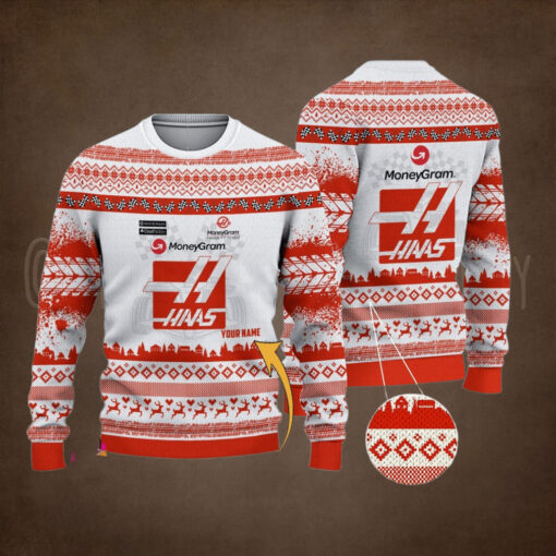 Haas F1 Team PURS1103 ugly sweater