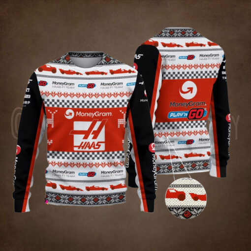 Haas F1 Team PURS1542 ugly sweater