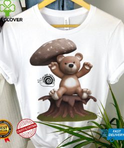 Haechan Wearing Bear Sitting On Mushroom Ss Shirt