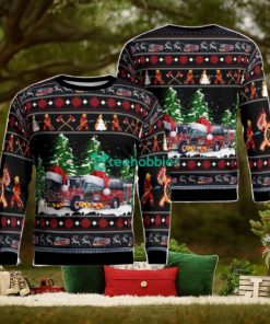 Hagerstown Fire Department, Hagerstown, Maryland Christmas AOP Ugly Sweater Gift For Christmas