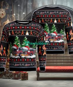 Hagerstown Fire Department, Hagerstown, Maryland Christmas AOP Ugly Sweater Gift For Christmas