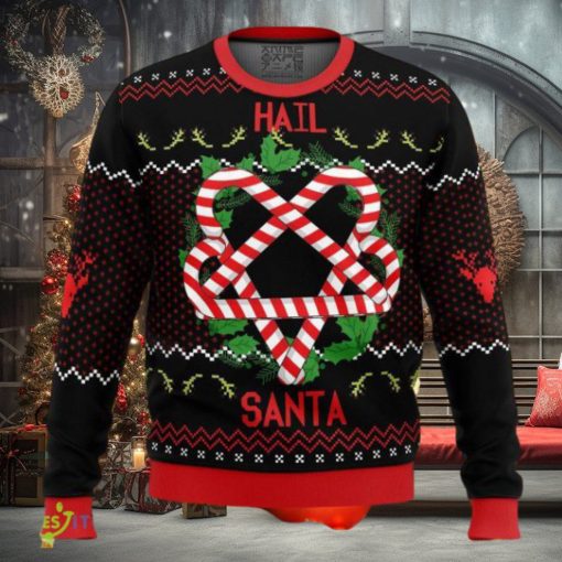 Hail Santa Ugly Christmas Sweater Unique Gift For Men And Women