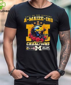 Hail to the Victors A Maize Ing Michigan Wolverines Champions 27 20 Alabama Shirt