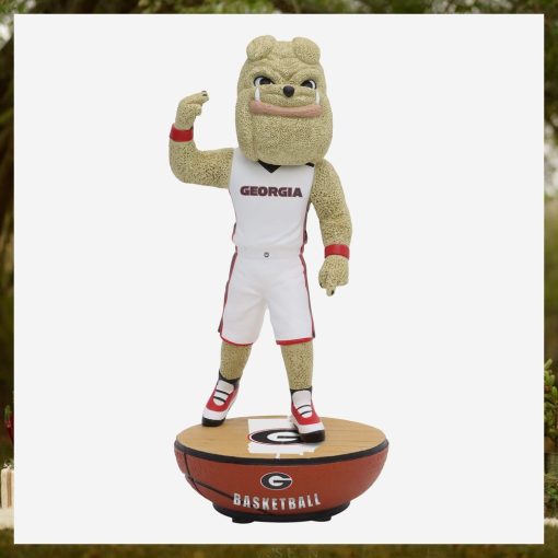 Hairy Dawg Georgia Bulldogs Basketball Mascot Bobblehead Ornament