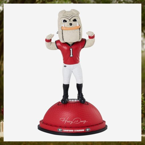 Hairy Dawg Georgia Bulldogs Magnetic Stadium Base Mascot Bobblehead Ornament