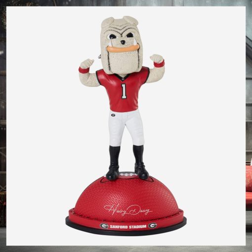 Hairy Dawg Georgia Bulldogs Magnetic Stadium Base Mascot Bobblehead Ornament