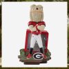 Hairy Dawg Georgia Bulldogs Santa Mascot Bobblehead Ornament