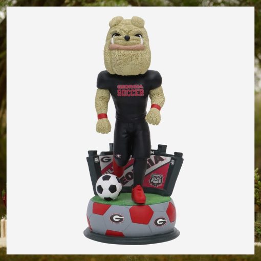 Hairy Dawg Georgia Bulldogs Soccer Mascot Bobblehead Ornament