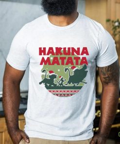 Hakuna Matata Simba Timon Pumbaa Christmas shirt 2 Hakuna Matata Simba Timon Pumbaa Christmas shirt