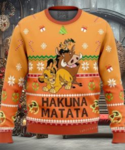 Hakuna Matata The Lion King Disney Ugly Sweater