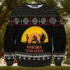 Detroit Lions Christmas Pine Tree Patterns Pattern Knitted Ugly Christmas Sweater AOP Gift For Men And Women