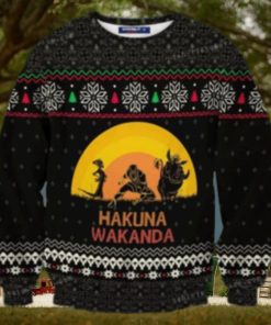 Hakuna Wakanda Marvel Ugly Sweater