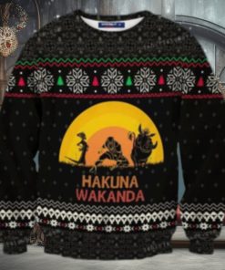 Hakuna Wakanda Marvel Ugly Sweater