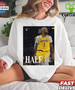 Halftime Los Angeles Lakers 55 – 44 Minnesota Timberwolves Poster t shirt