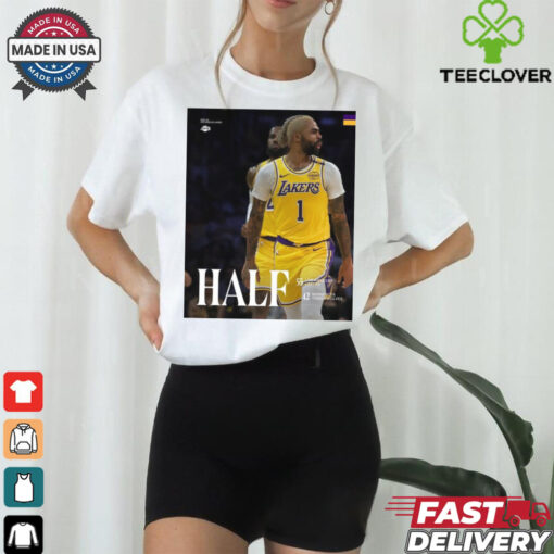 Halftime Los Angeles Lakers 55 – 44 Minnesota Timberwolves Poster t shirt