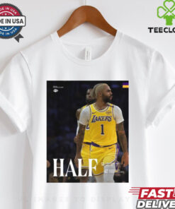 Halftime Los Angeles Lakers 55 – 44 Minnesota Timberwolves Poster t shirt