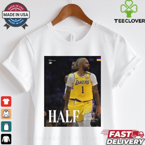 Halftime Los Angeles Lakers 55 – 44 Minnesota Timberwolves Poster t shirt