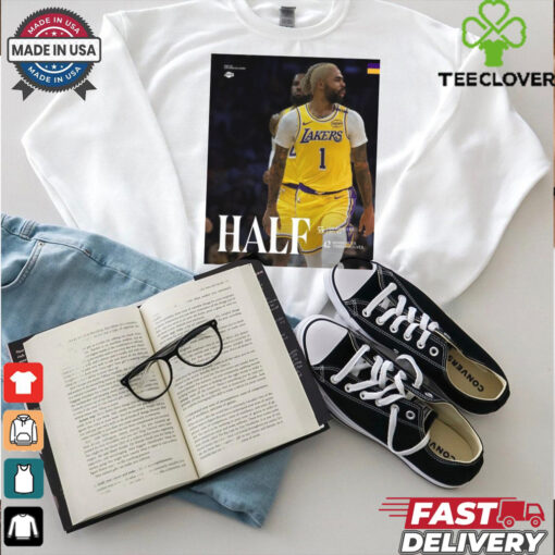 Halftime Los Angeles Lakers 55 – 44 Minnesota Timberwolves Poster t shirt