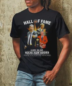 Hall Of Fame Basketball Gary Blair Texas A&M Aggies Shirt