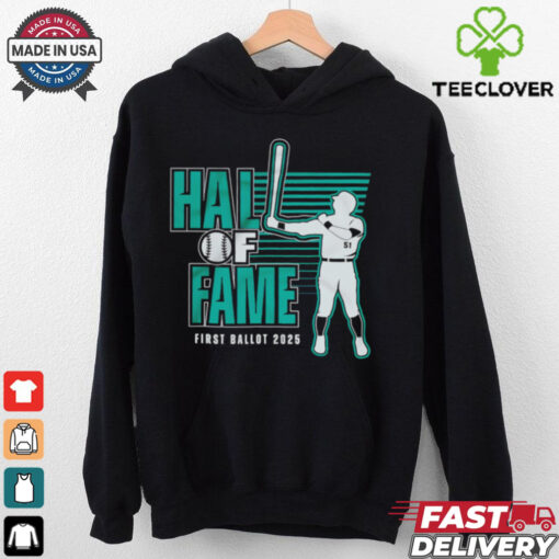 Hall Of Fame First Ballot 2025 baseball shirt