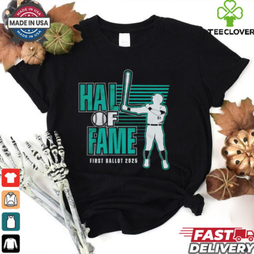 Hall Of Fame First Ballot 2025 baseball shirt