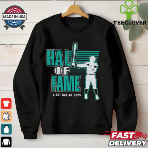 Hall Of Fame First Ballot 2025 baseball shirt