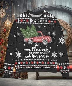 Hallmark Christmas Movies Watching Shirt Ugly Sweater Party