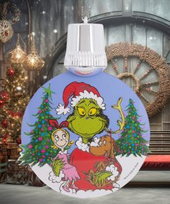 Hallmark Dr. Seuss How The Grinch Stole Christmas! Light Up Christmas Ornament