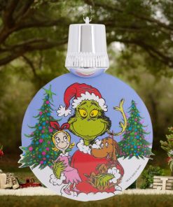 Hallmark Dr. Seuss How The Grinch Stole Christmas! Light Up Christmas Ornament