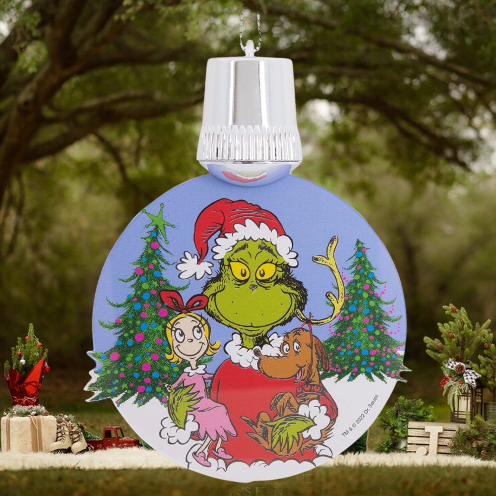 Hallmark Dr. Seuss How The Grinch Stole Christmas! Light Up Christmas Ornament Hallmark Dr. Seuss How The Grinch Stole Christmas! Light Up Christmas Ornament
